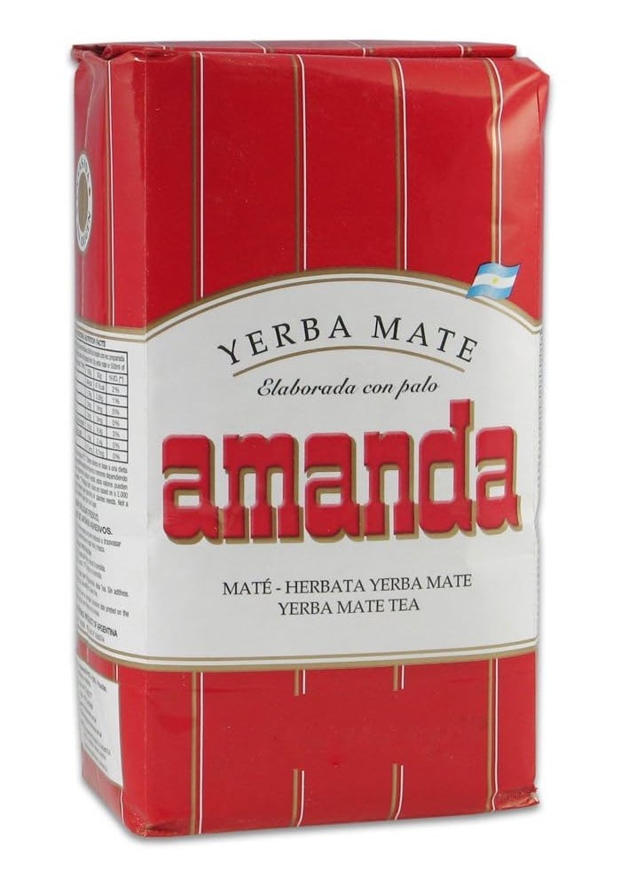 Amanda Yerba Mate Tea - 1.1 lb (500g) Loose Leaves - Image 1